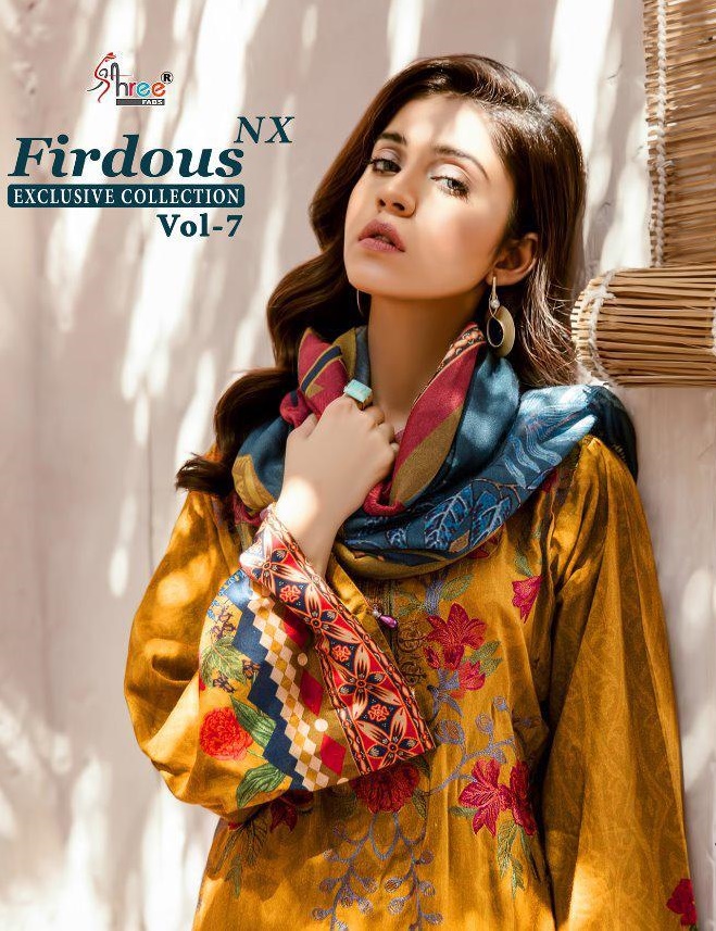 Shree Fab Firdous Vol 7 Nx Exclusive Collection 