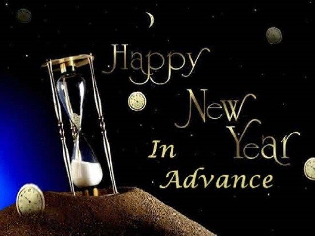 Advance Happy New Year Wishes