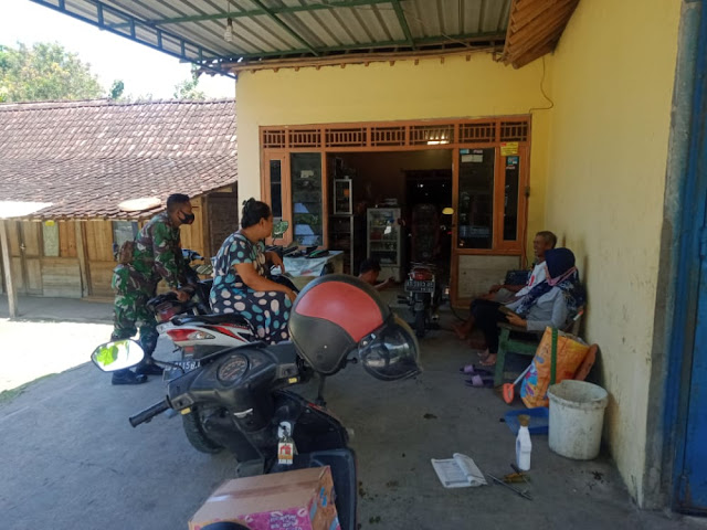 Komunikasi Sosial Selalu Dijalin Oleh Babinsa Desa Slendro Dengan Warga Binaan