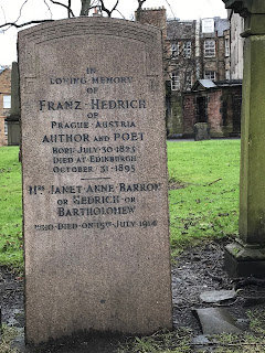 Grave of Franz Hedrich, Greyfriars Kirkyard, Edinburgh. Photo by Kevin Nosferatu for the Skulferatu Project