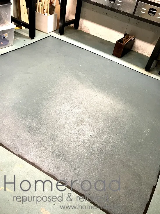 area rugs on cement floor