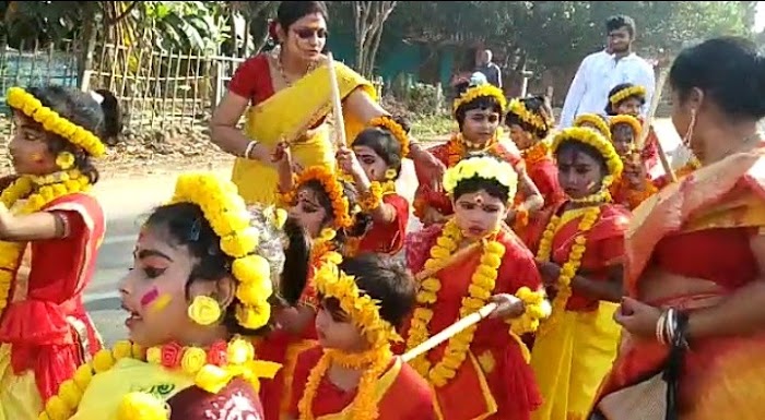 ভাতারের গীতসঙ্গীত শিক্ষায়তনের বসন্ত উৎসব, সামিল কচিকাঁচারা