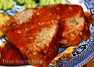 Deep South Dish Creole Meatloaf With Tomato Gravy