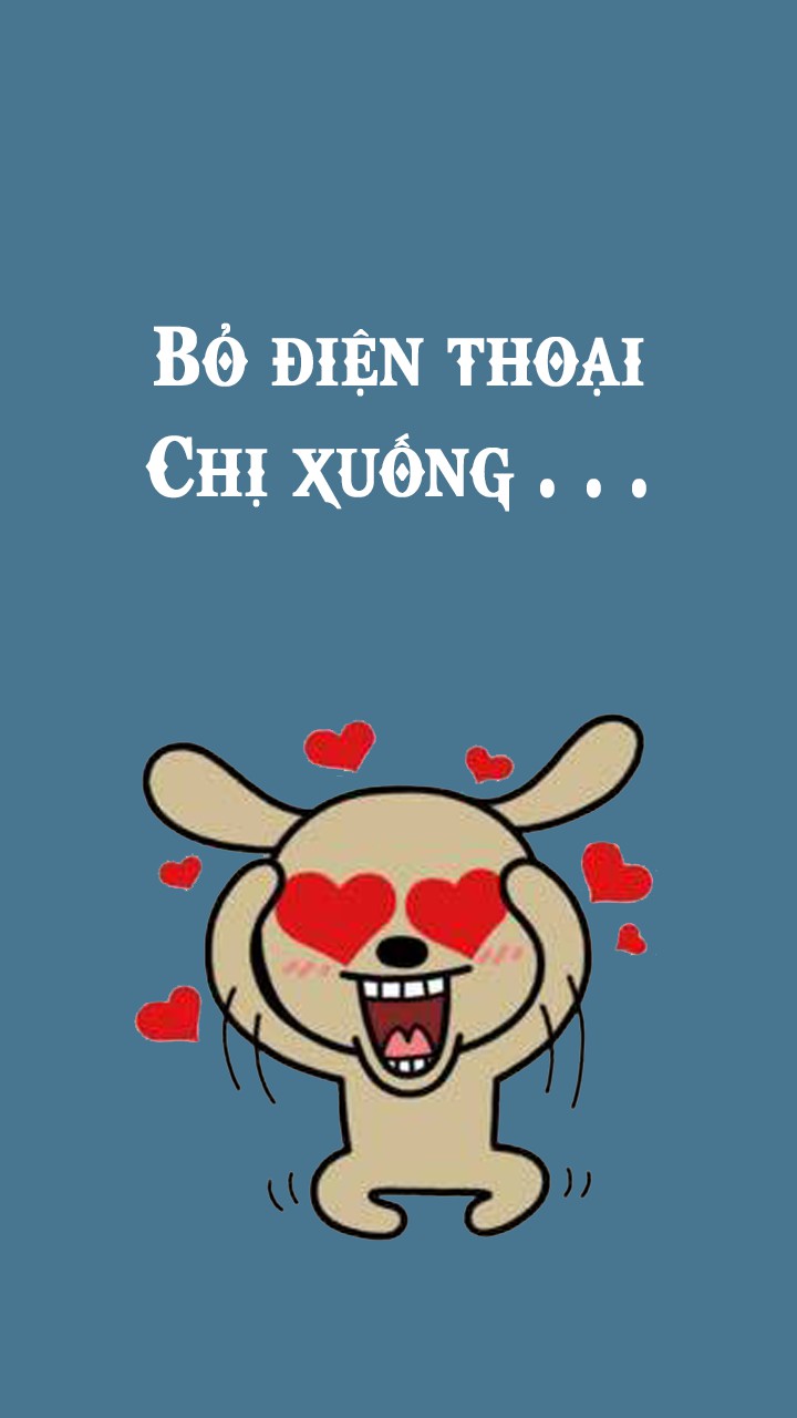 Hình nền mở khóa troll, cute có chữ, bá đạo, hài hước - Thủ thuật