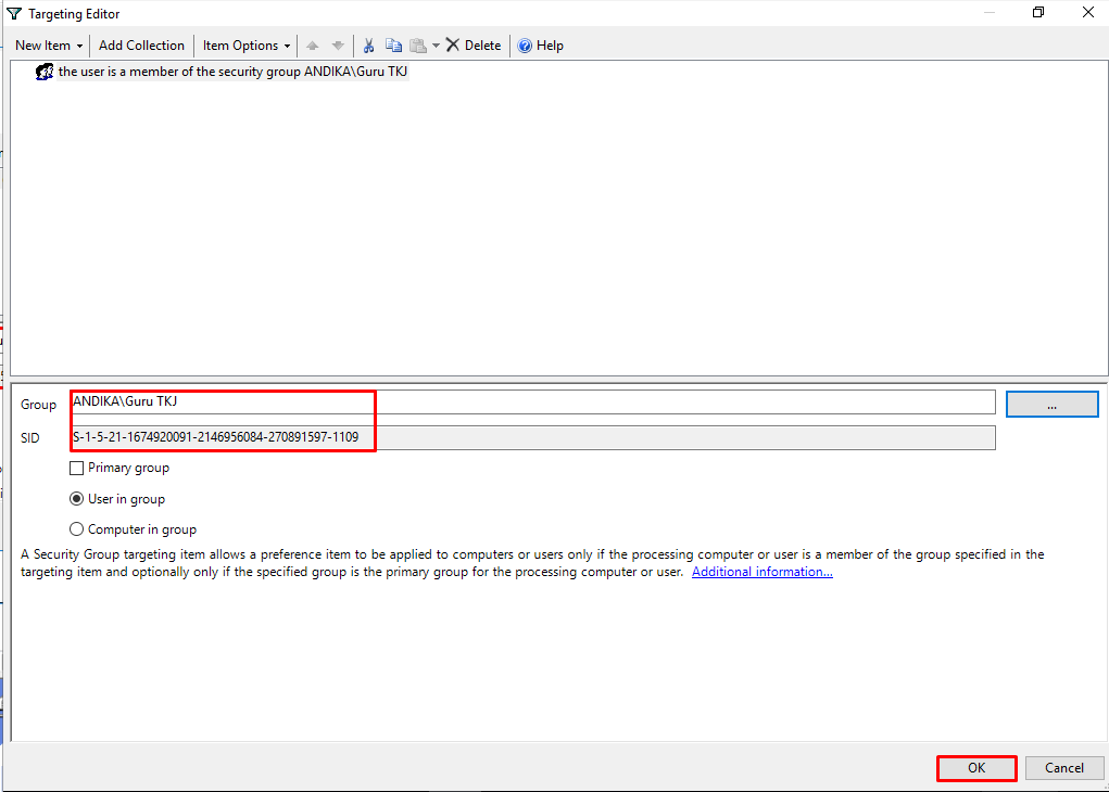 групповые политики windows 2016