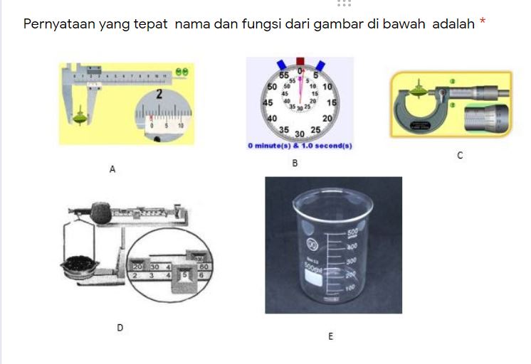 Guru indonesia Contoh soal Objek IPA dan Pengamatannya