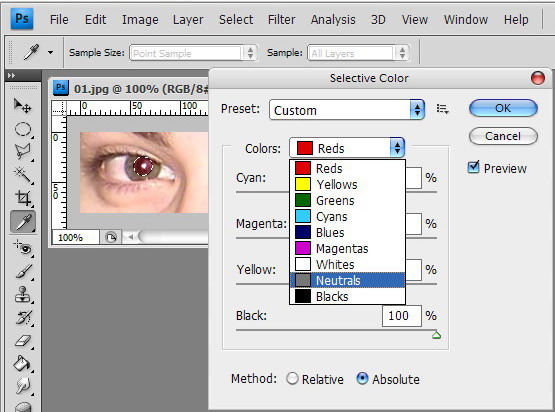 Select color. выбор цвета picker. Select color. выборочная коррекция цвета.