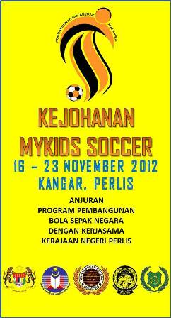 KEJOHANAN MYKIDS SOCCER 2012