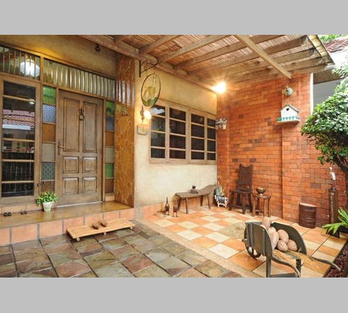 10 Gambar Desain Teras Rumah Kampung Minimalis Bentuknya Terbaru 2017