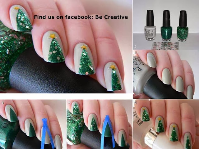 Χριστουγεννιάτικα νύχια!