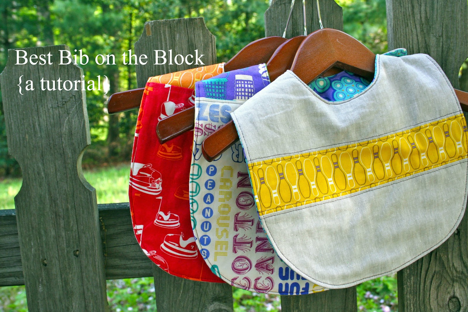 Free Stay Dry Drooler Bib Pattern and Kam Snap Press Giveaway
