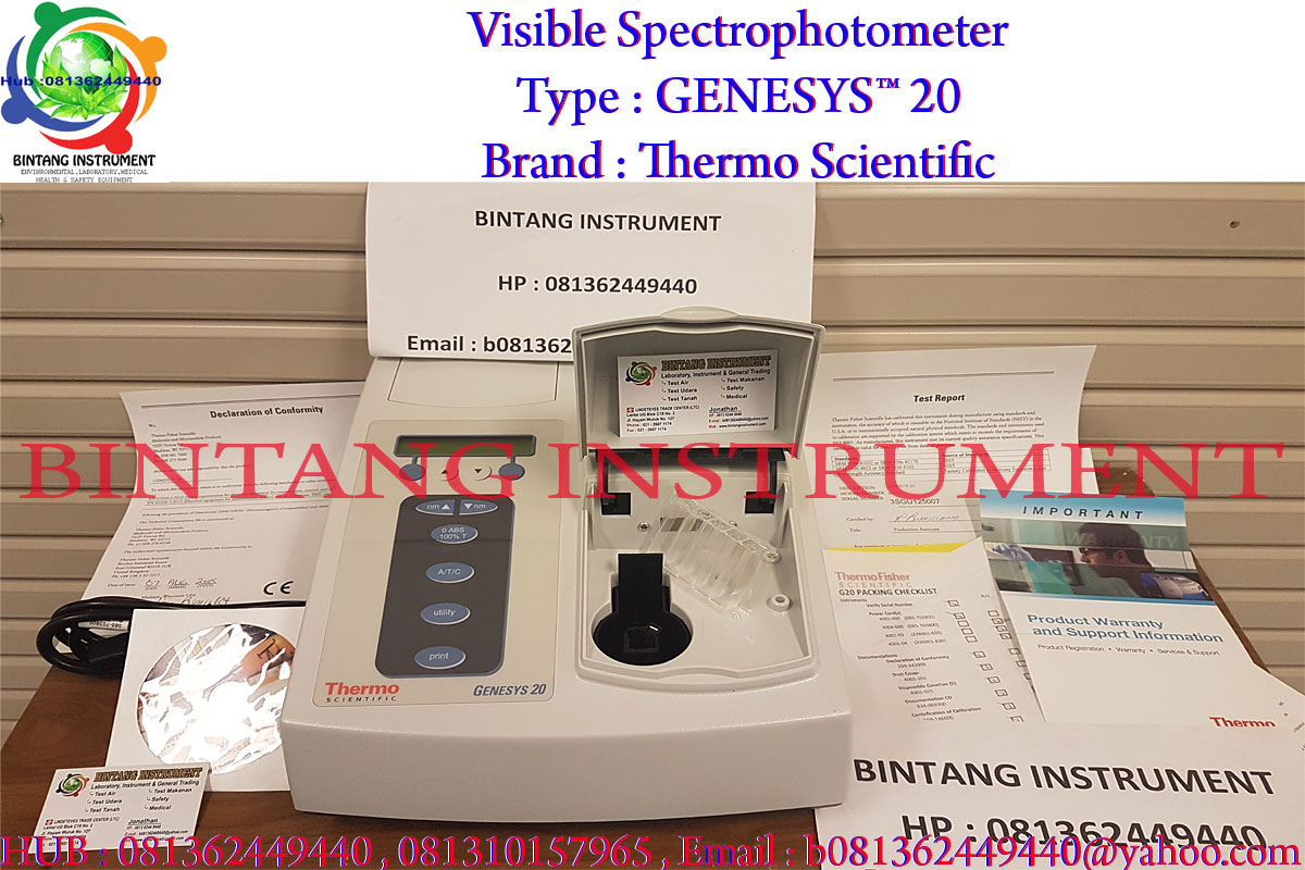 BINTANG INSTRUMENT 081362449440 Jual Spectrophotometers Genesys 30,40