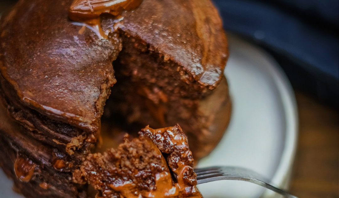 Chocolate Filled Pancake (tanpa tepung dan gluten free) Bali Food Blogger Resep dan Review by