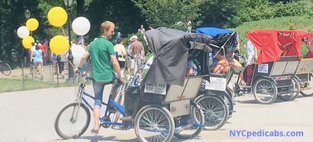 Central Park Pedicab Rickshaw Tours, NYC