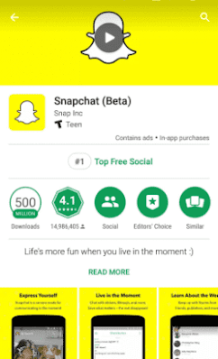 Cara Menyimpan Efek atau Filter Pada Snapchat