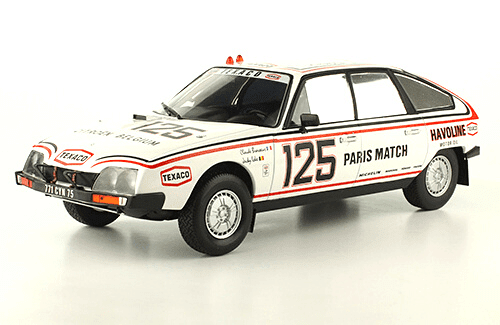 les plus grandes voitures de rallye 1:18 Citroën CX 2400 GTI 1981 Jacky Ickx