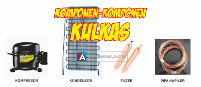 Komponen Komponen Pada Kulkas Dan Fungsinya Dinginaja