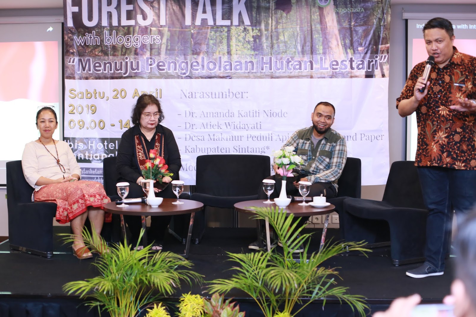 Forest Talk with Blogger Pontianak