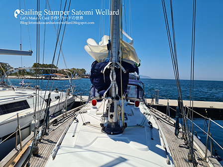 Life on Sailing Boat SATOMI in Greece  by Sailing Stamper Satomi Wellardギリシアでの船上生活レポ