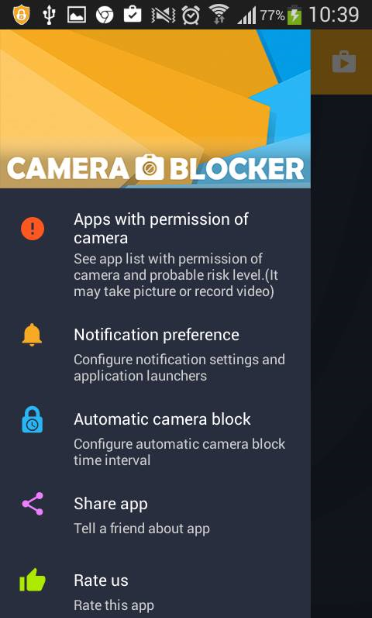 تطبيق مهم من أجل حماية كاميرا جهازك من التجسس !! 2