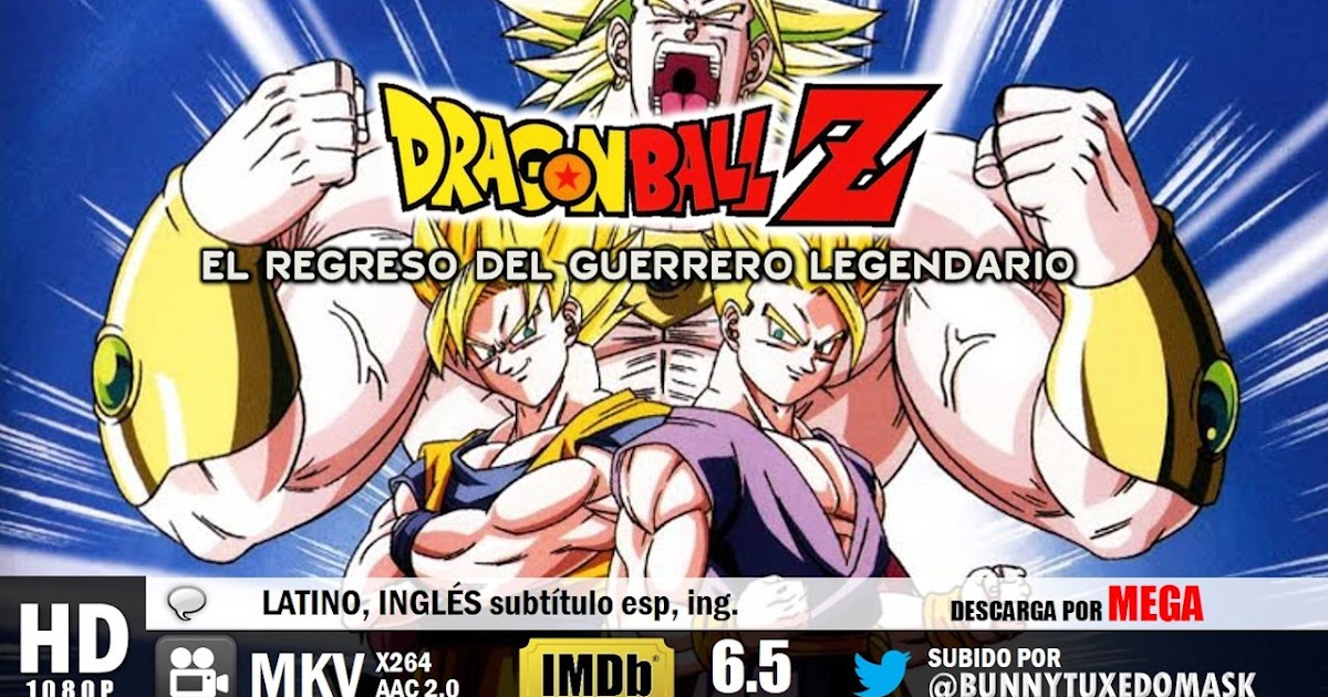 Dragon Ball Z El Regreso Del Guerrero Legendario BLURAY Latin Spanish  Region a for sale online