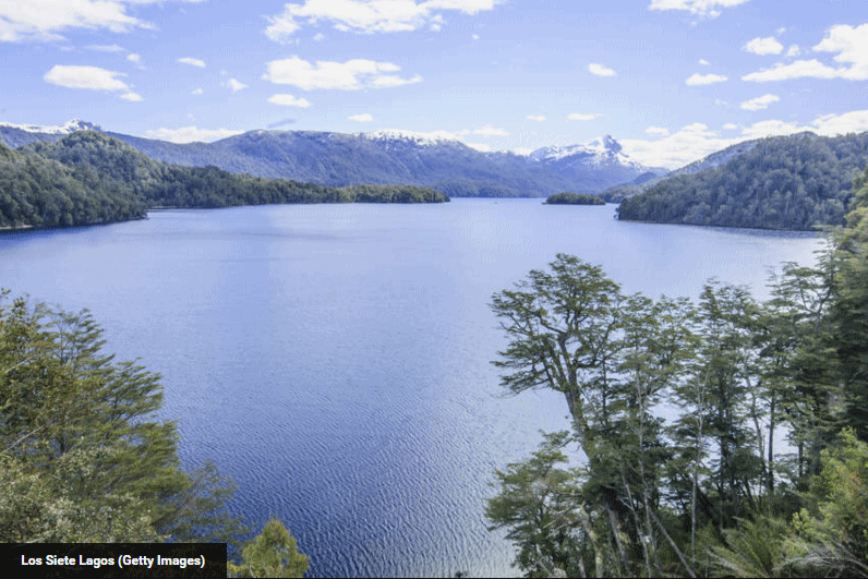 La Ruta de los 7 Lagos, destino por el New York Times