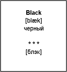 Черных транскрипция