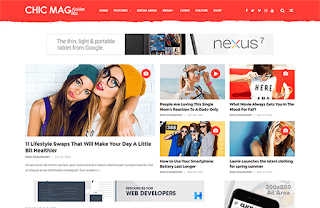 CHICMAG BLOGGER TEMPLATE