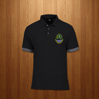 desain kaos polo lambang provinsi jawa barat - kanalmu