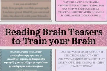 Mind Twisting Reading Visual Puzzle Challenges for Adults