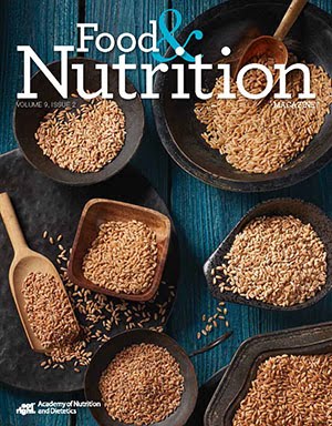 Published in Food & Nutrition Magazine