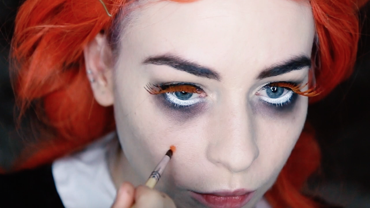 Cracked Doll Halloween Makeup Tutorial! Katie Snooks