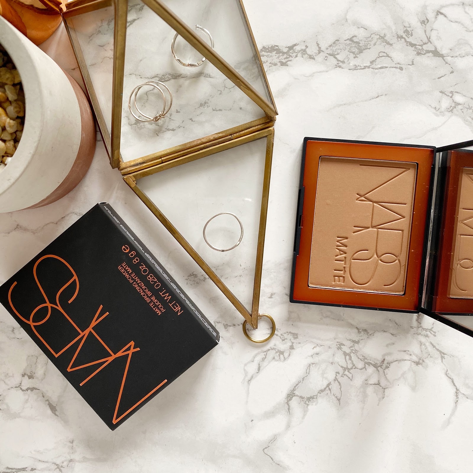 Makeup Review NARS Laguna Bronzing Powder Original vs Matte