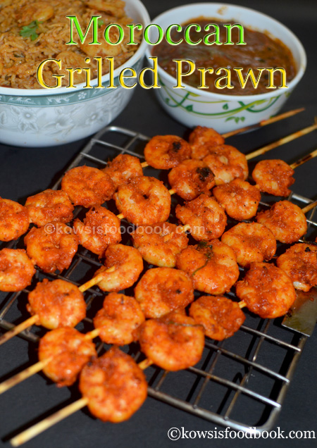 Spicy Moroccan Prawn with Step by Step Pictures