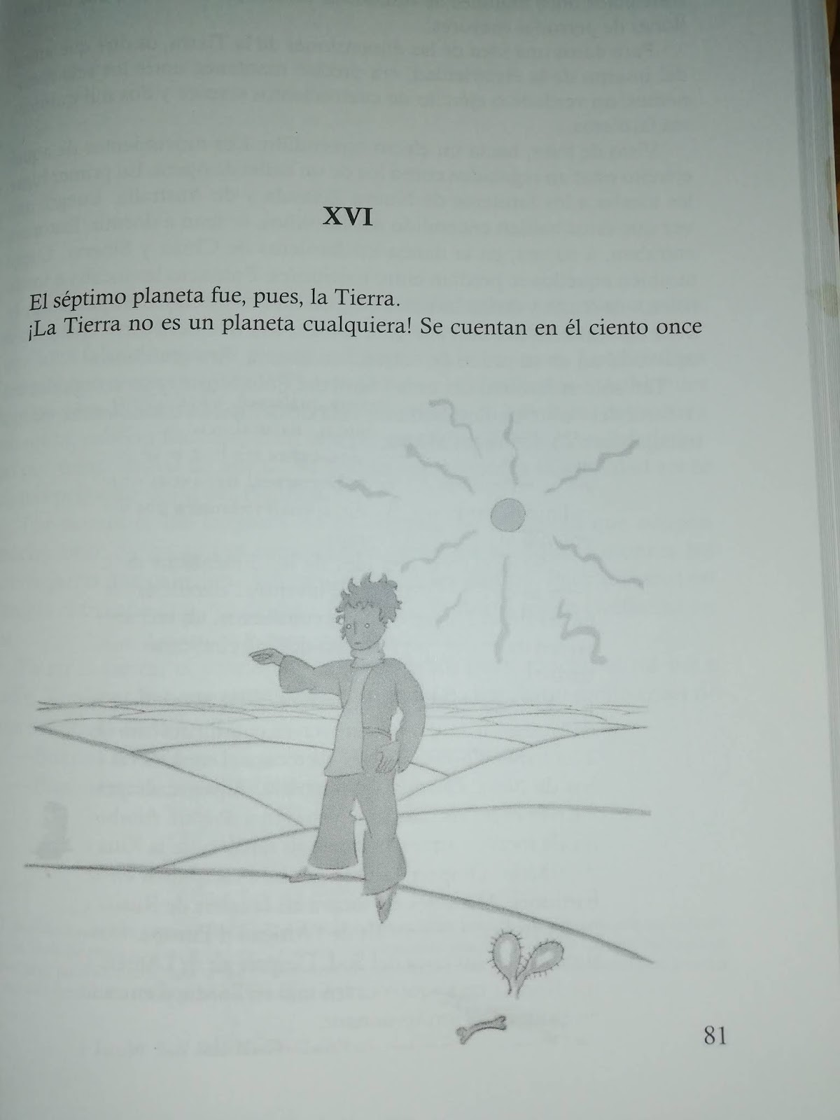El Principito Capitulos Xvi Xvii Y Xviii Entrada Para La Lectura Y Los Resumenes