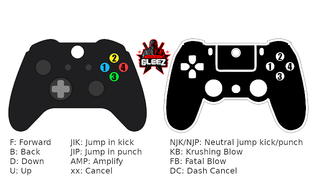 mortal kombat 1 6 button layout mortal kombat 1 6 button layout