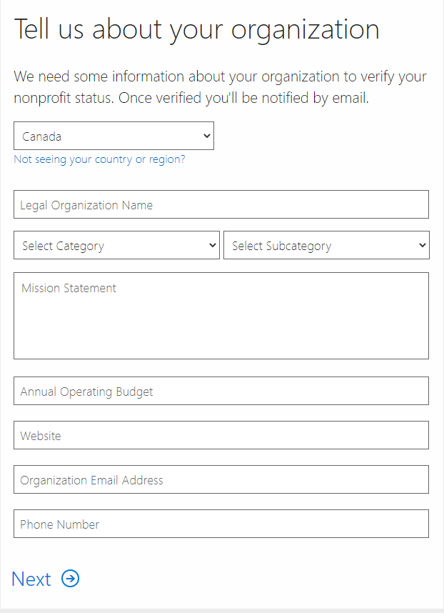 The OptionKey Blog: Setting up Microsoft for Non-Profits