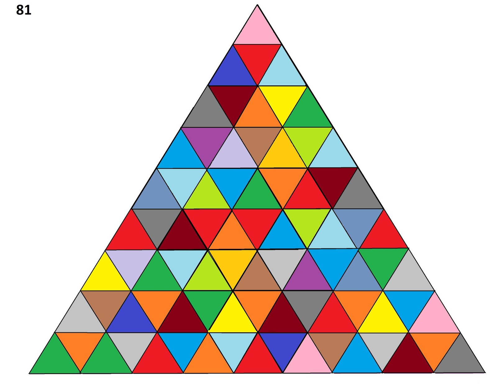 Как разделить треугольник на части: Можно ли разрезать правильный .