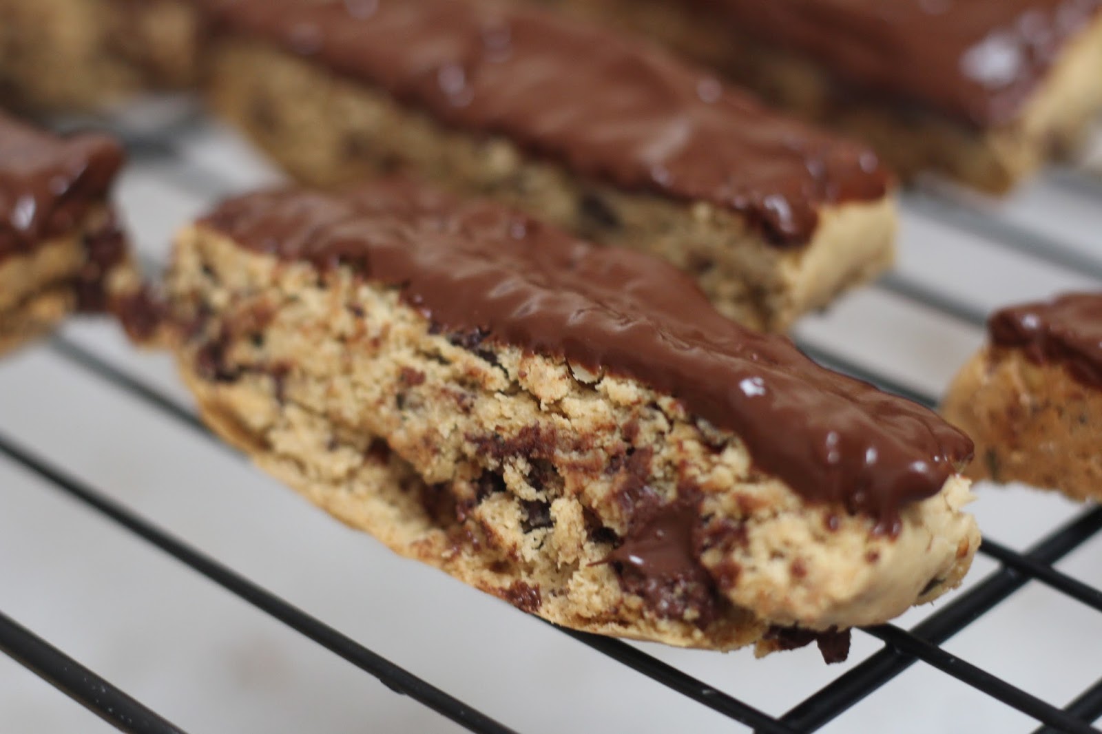 Toasted Pine Nut Rosemary Chocolate Chip Brown Sugar Biscotti Diary