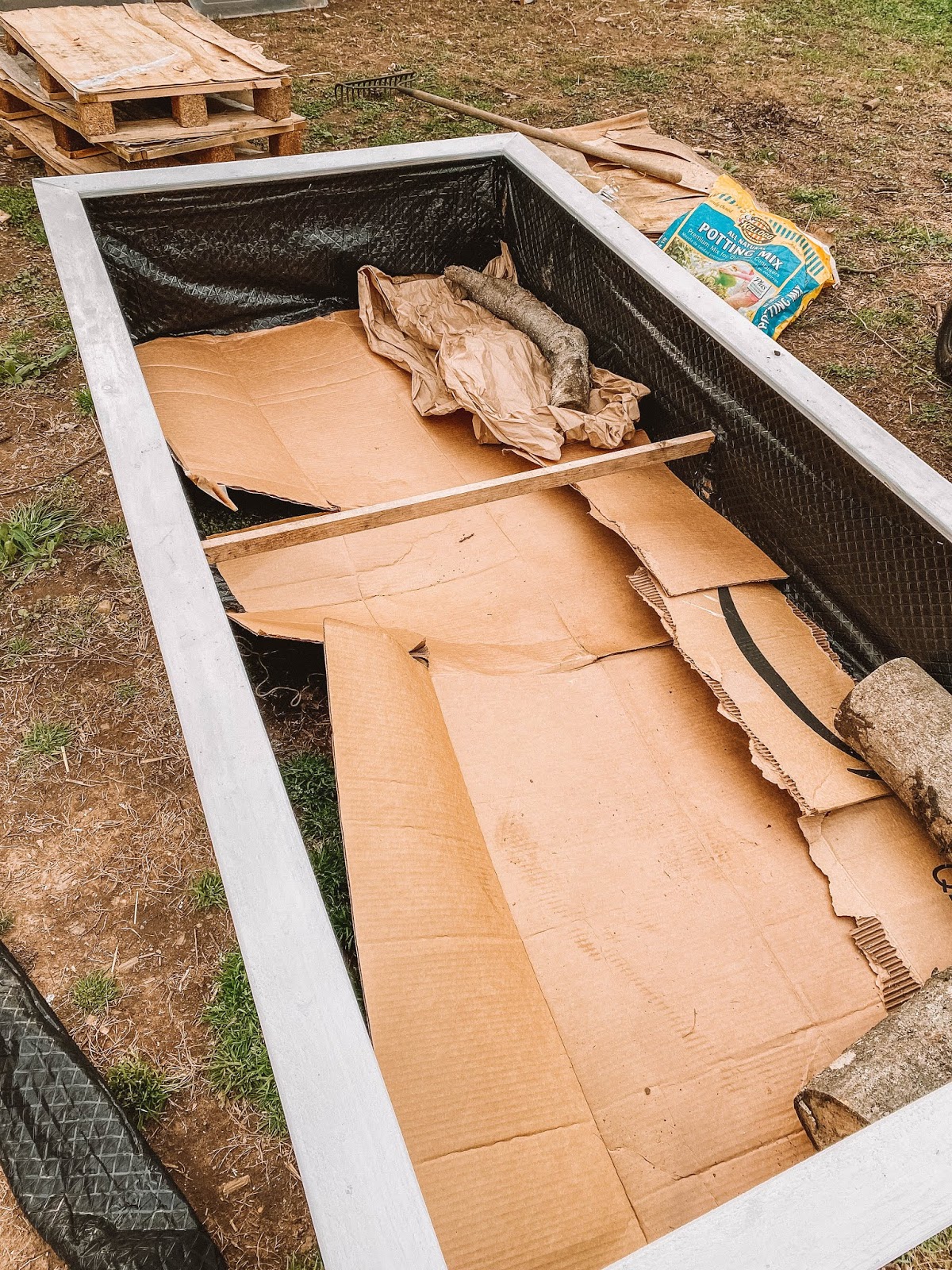 Cheapest Way To Fill A Garden Bed — Gather Homestead