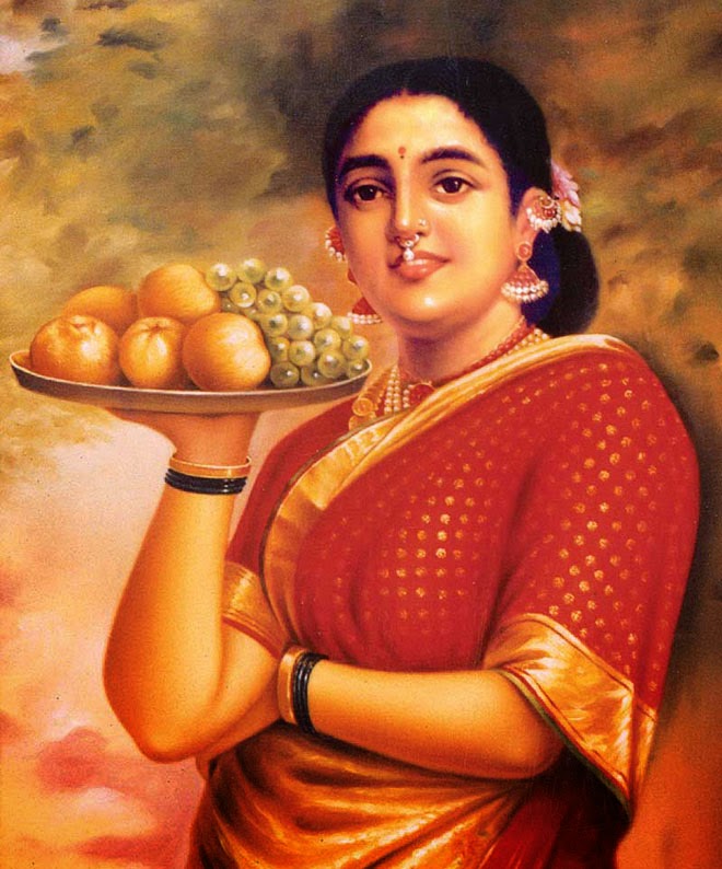 27 Beautiful Paintings By Raja Ravi Verma Indian Traditional