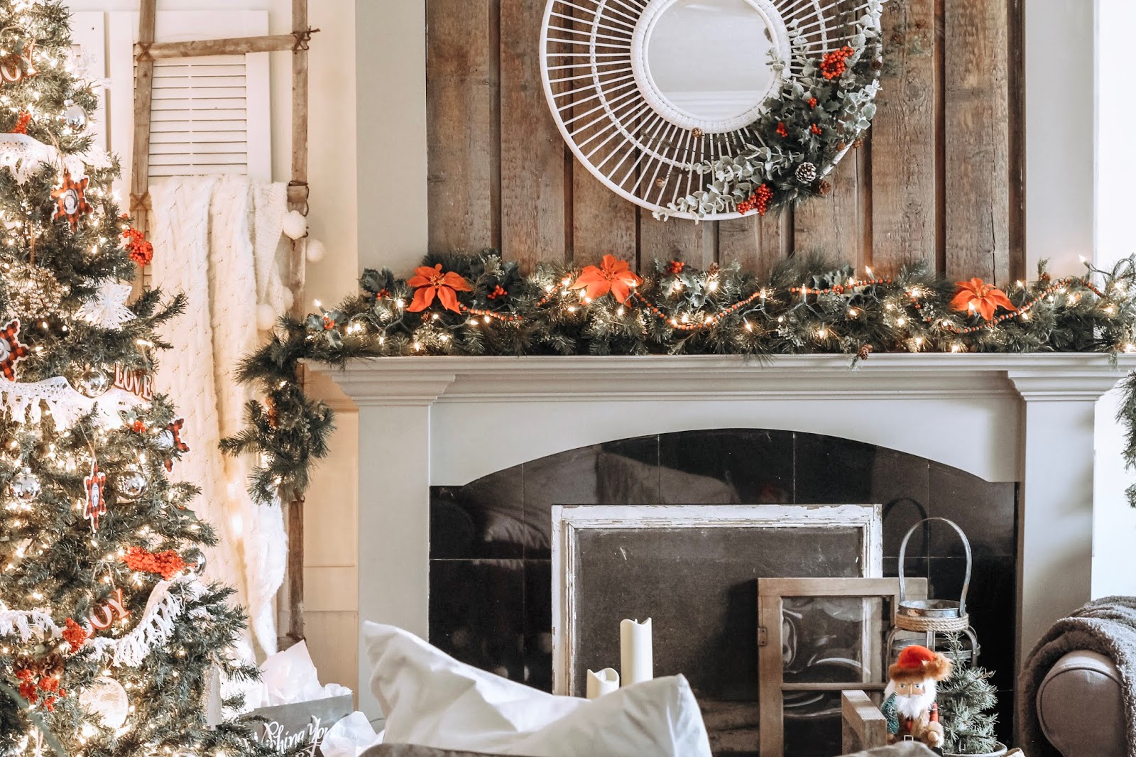 Our Christmas Living Room 2018