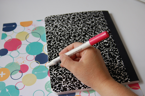 Make It Meaningful: Altering a Composition Notebook | Jen Gallacher