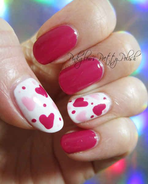 Pinkglow's Pretty Polish | UK Nail Art Blog: Sweetheart Nail Art