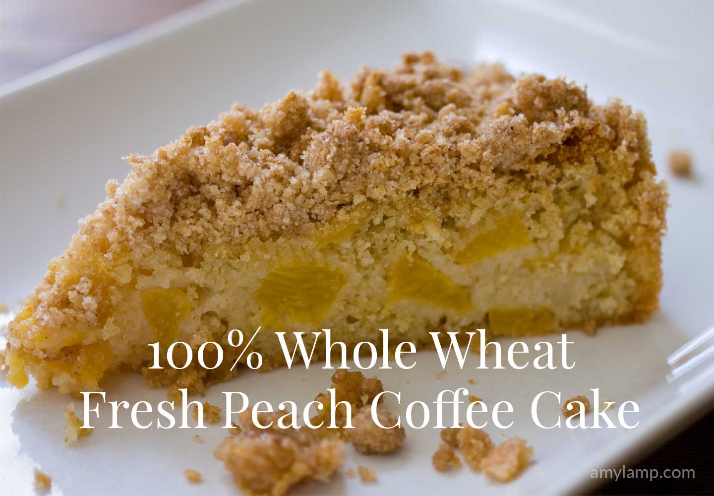 Peach Coffee Cake With Crumb Topping Peach Coffee Cake With Crumb Topping