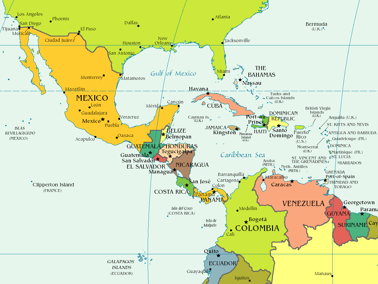 Grande carte Guatemala sur Carte du monde