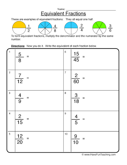 Mathematics Worksheets