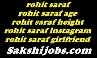 Rohit Saraf, बायो, उम्र, कद, प्रेमिका, परिवार: वह कौन है?