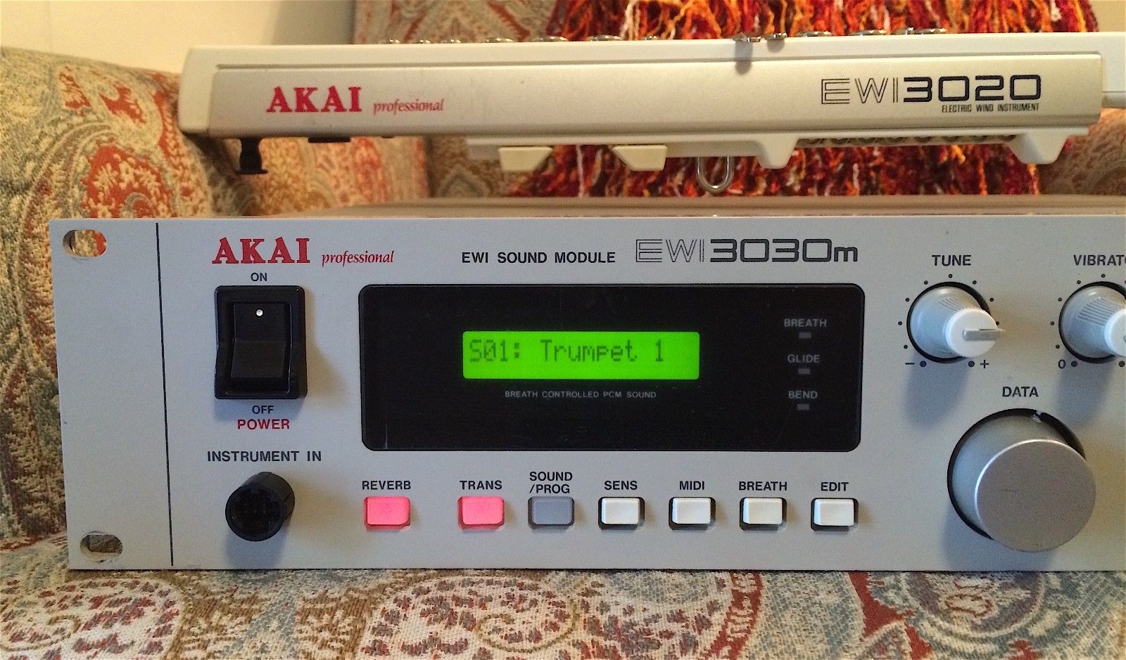 AKAI ウィンドシンセ 音源モジュール EWI3030m AKAI EWI EWI3030m ウインド シンセサイザー 音源モジュール 801 AKAI