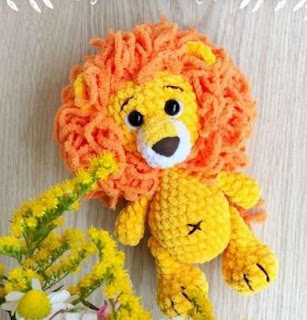 PATRON GRATIS LEON AMIGURUMI 43905